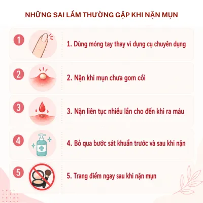 có nên nặn mụn