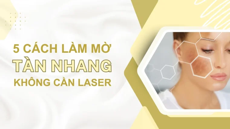 làm mờ tàn nhang