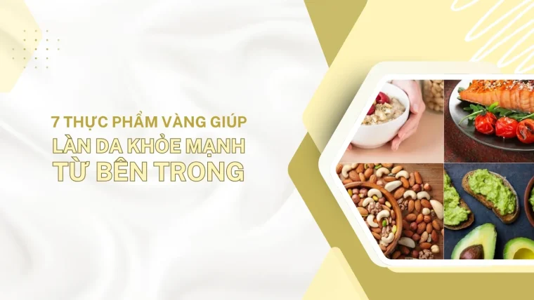 làn da khỏe mạnh từ bên trong