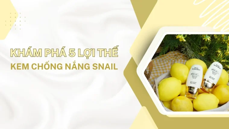 kem chống nắng snail
