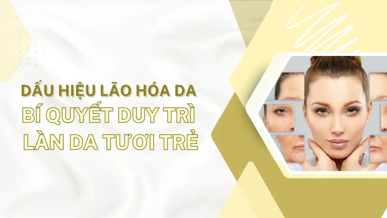 Dấu hiệu lão hóa da