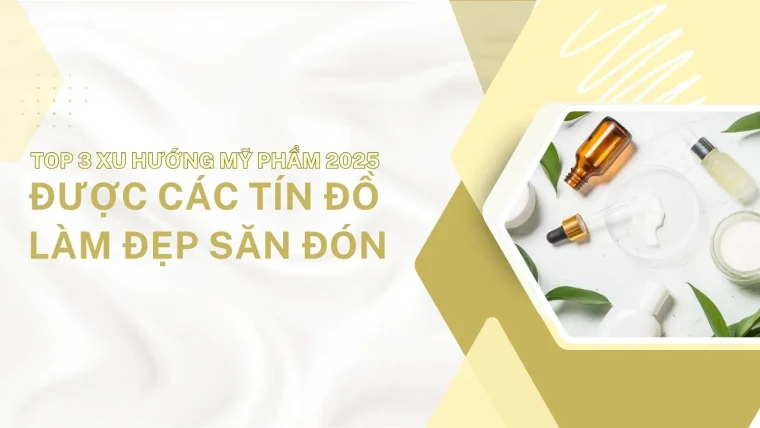xu hướng mỹ phẩm